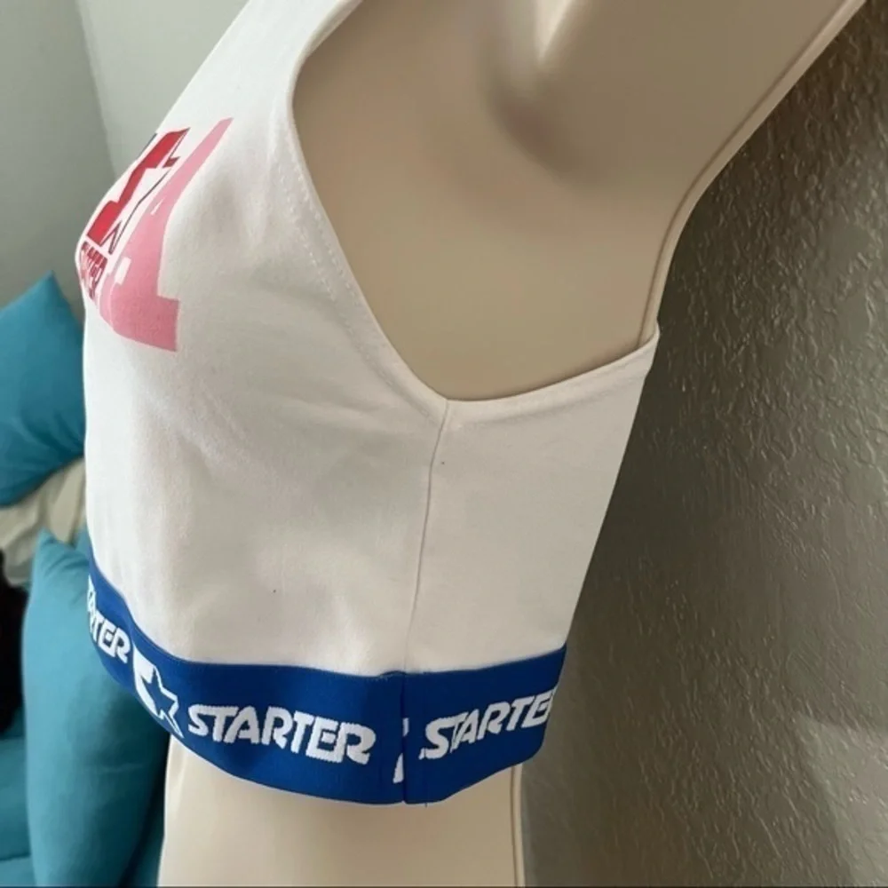 Zara & Starter Limited Edition Crop Top Women’s Size Large USA Logo